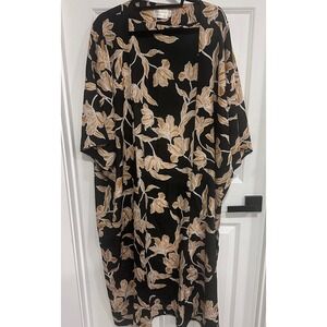 Maison Du Soir luxury LA Floral robe kimono
